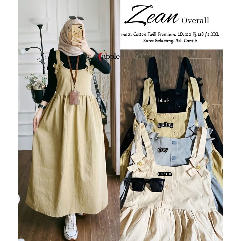 ZEAN JOVIE OVERALL JEANS by SIGNADILA
