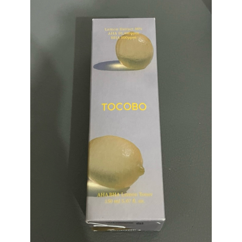 TOCOBO AHA BHA Lemon Toner 150ml (Exfoliating Toner)