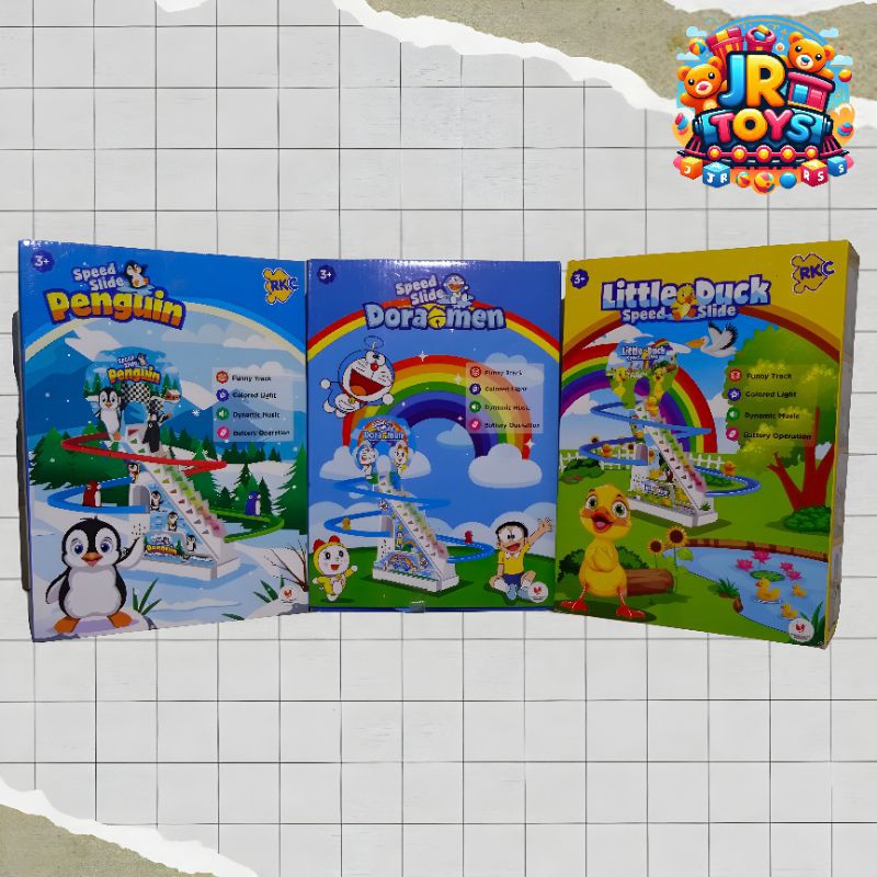 Mainan Bebek Tangga Seluncuran