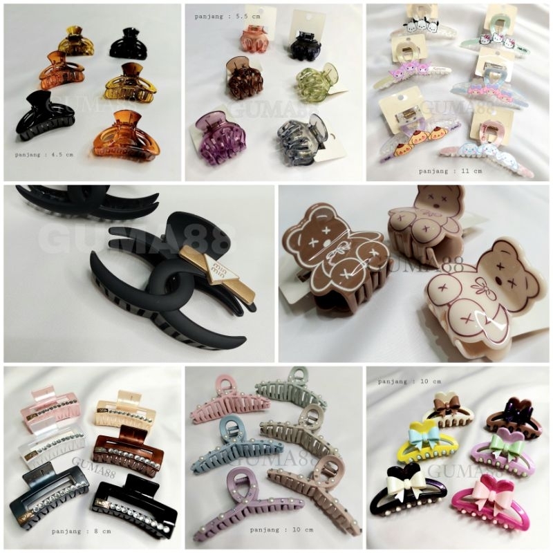Jedai Jepit Rambut Import Jedai Grosir murah Jedai Lucu Besar Kecil