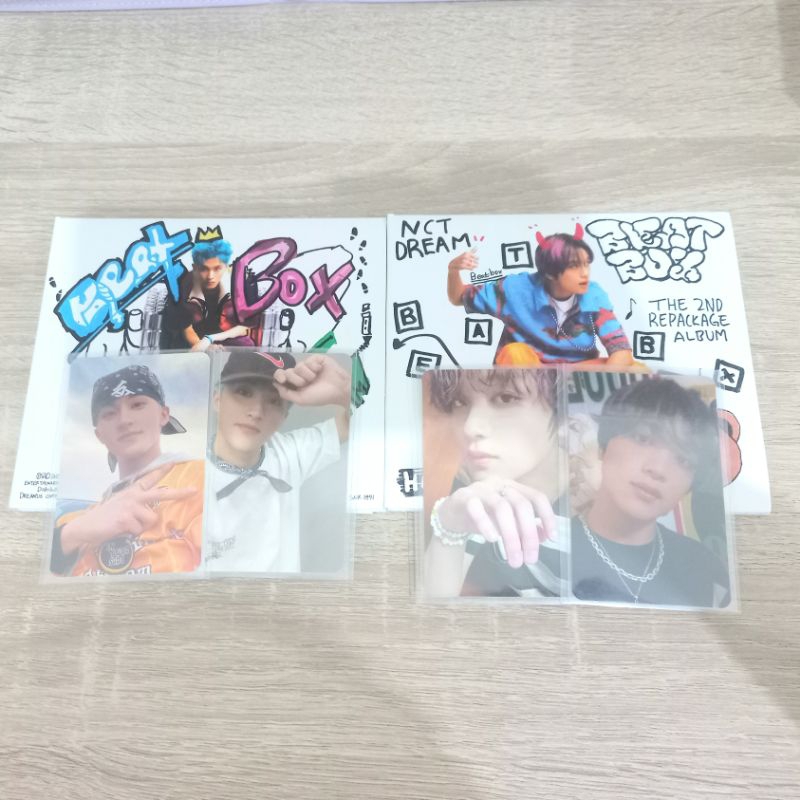 album unsealed nct dream digipack beatbox mark haechan