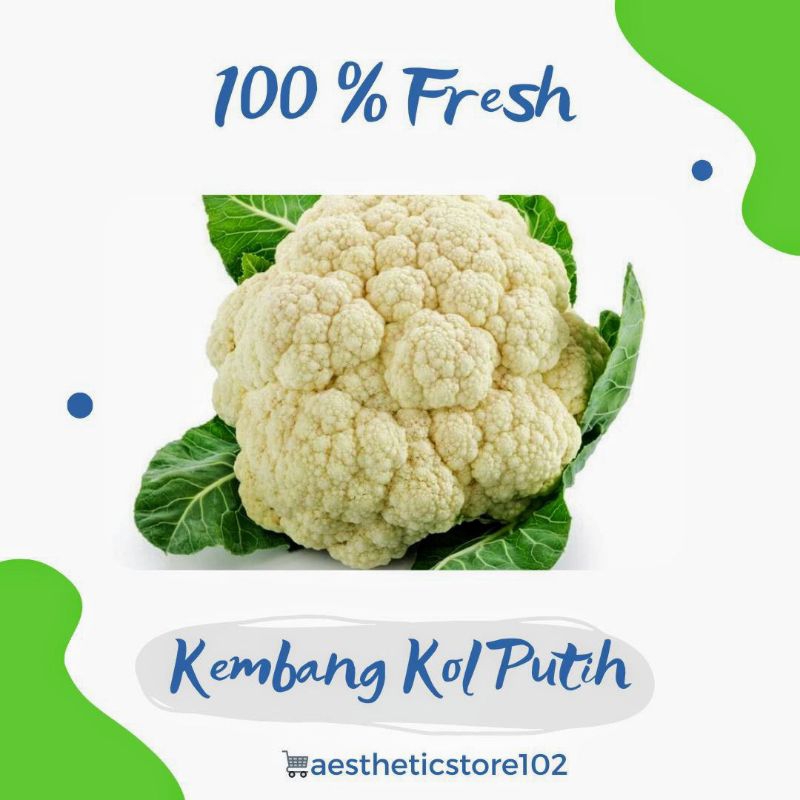 

Kembang Kol Putih 500 Gram Fresh