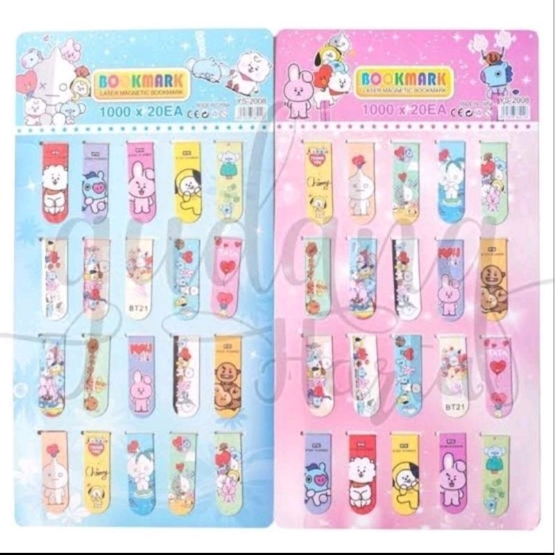 

Notes Pembatas Buku / Stiker Bookmark (20pcs)