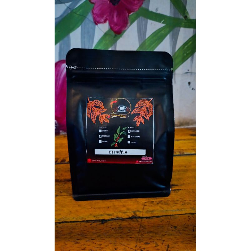 

kopi roast beans ETHIOPIA 200gr