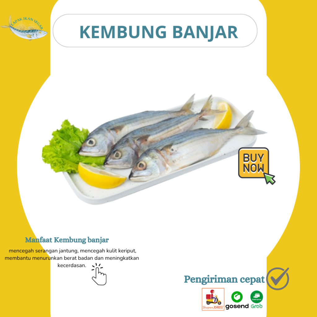 

Ikan Kembung Banjar Segar Terjangkau 1Kg