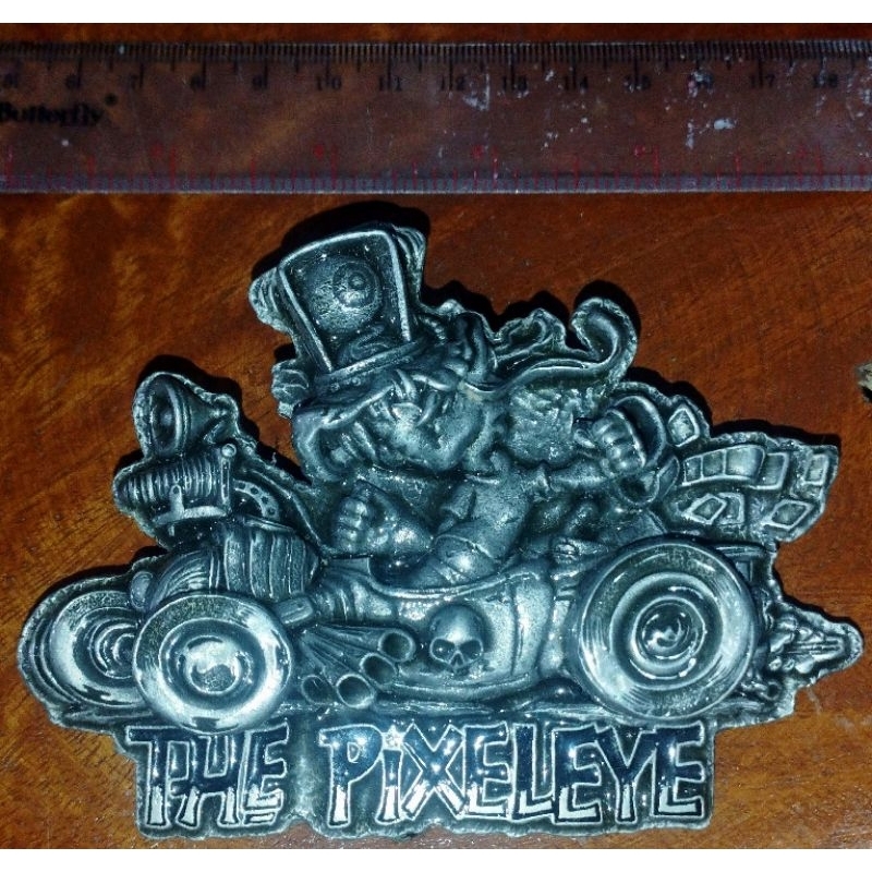 Kepala Gesper/Ikat Pinggang/Belt Buckle - FOURSPEED METALWERKS ARTIST Series - FOURSPEED X THE PIXEL