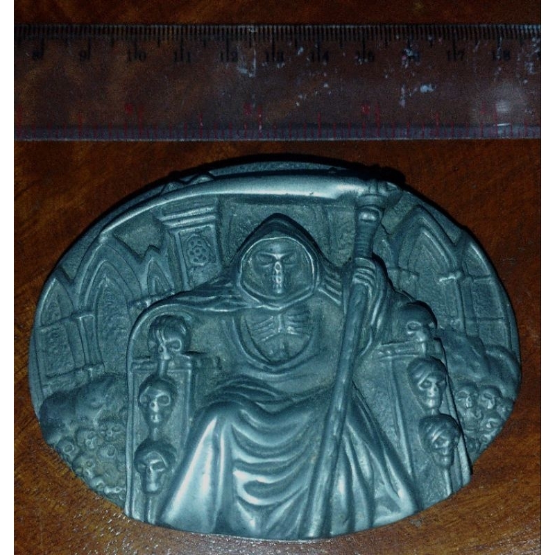 Kepala Gesper/Ikat Pinggang/Belt Buckle - FOURSPEED METALWERKS SKULL Series - HELLTOWN