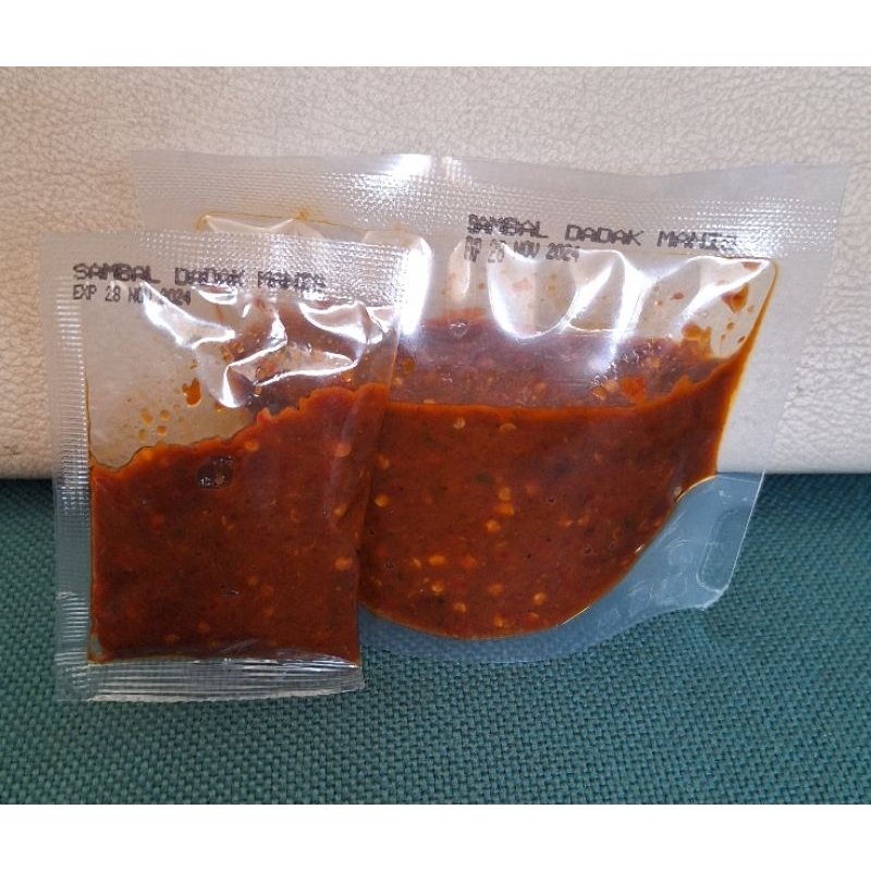 

Sambal Dadak Manis Pedas tanpa terasi pouch 1 kg