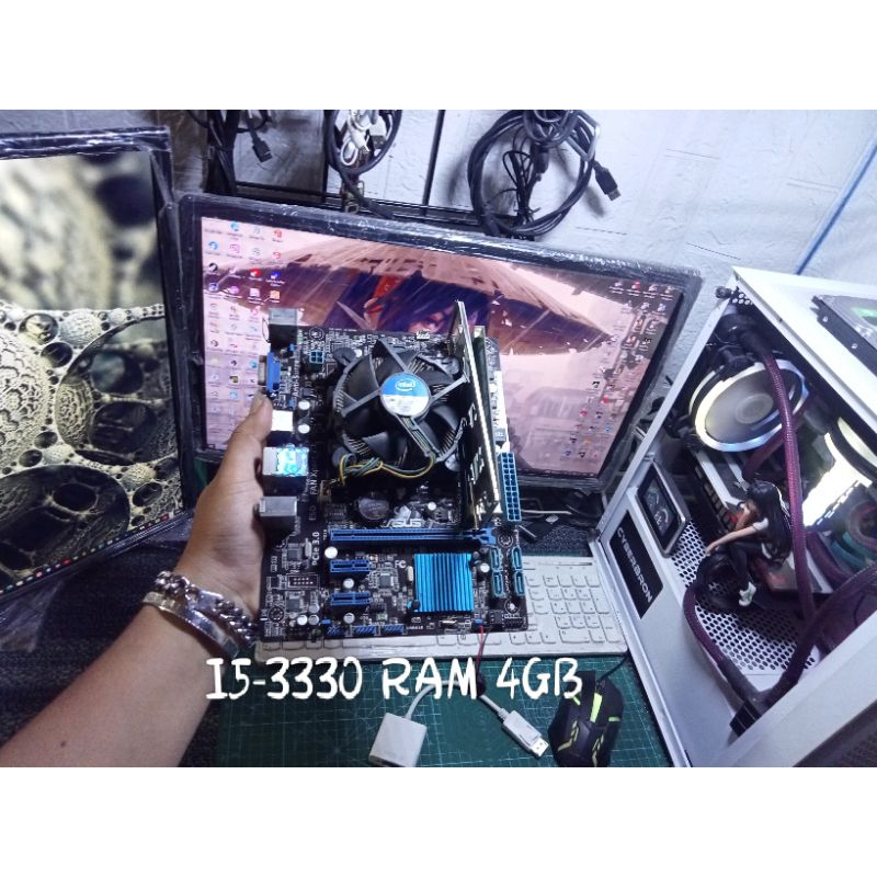 PAKET MOTHERBOARD H61 CORE I5 3330