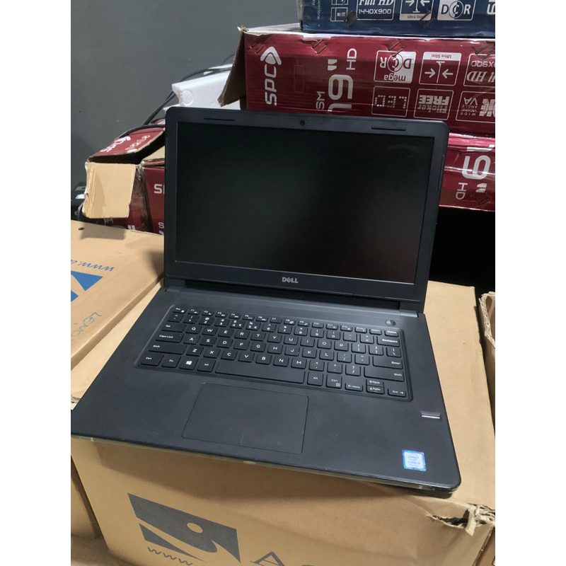 Leptop Dell 3480 Core i3 gen 7 ram 4 gb tanpa Hardisk