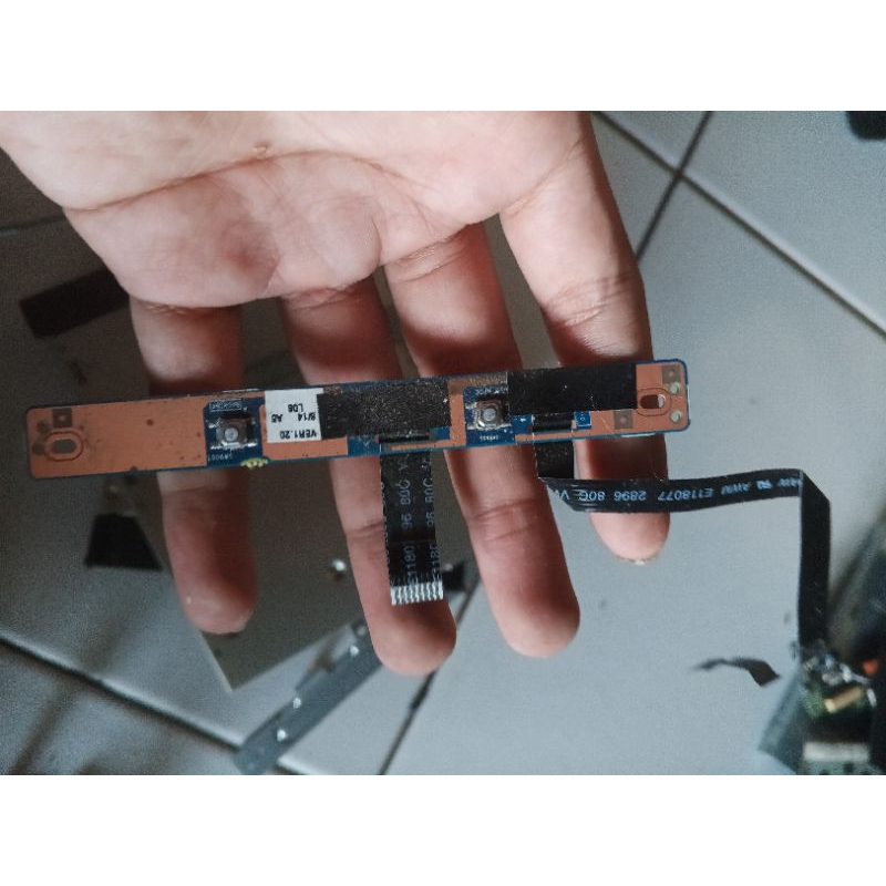 klik kanan kiri touchpad laptop hp 1000 ori