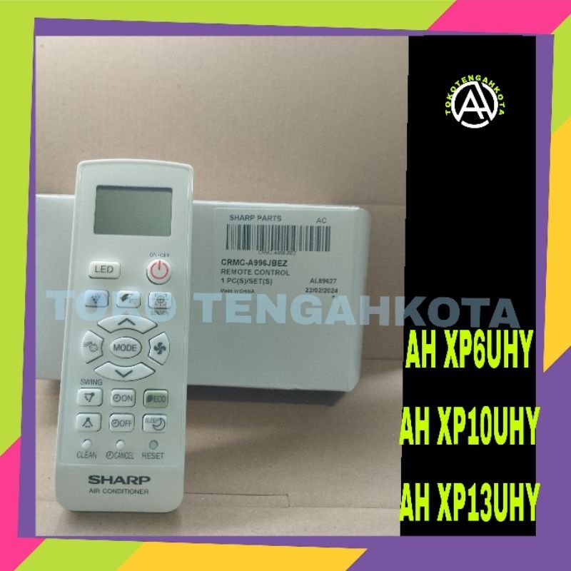 remot AC Sharp J TECH INVERTER CRMC-A996JBEZ original