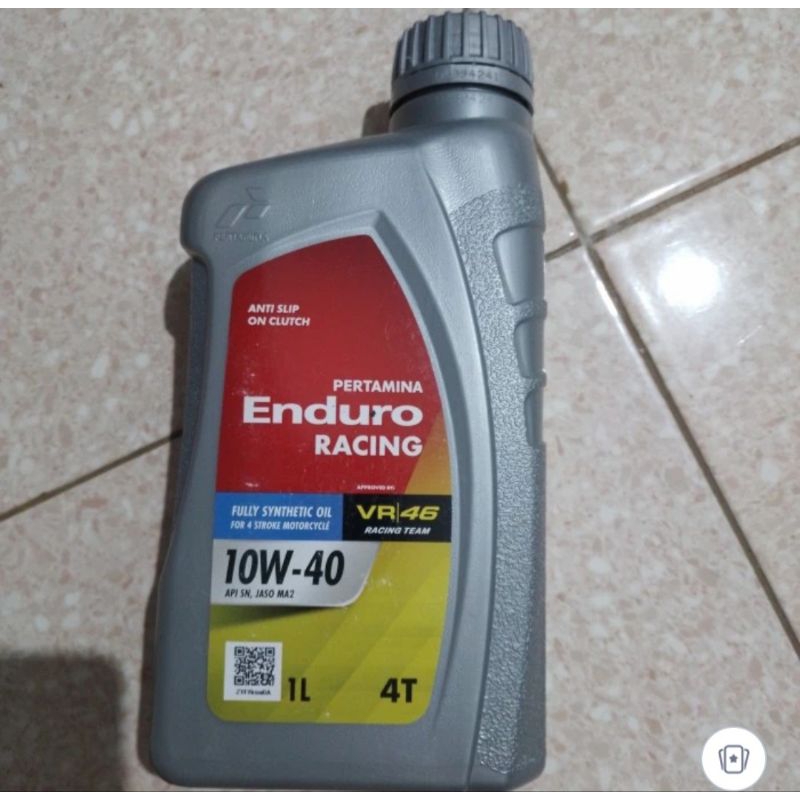 oli motor enduro racing 1 liter 10w40