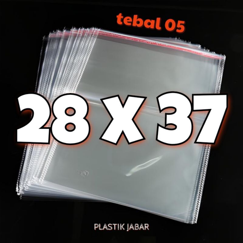

PLASTIK OPP 28 x 37 (05) isi 100 Lembar