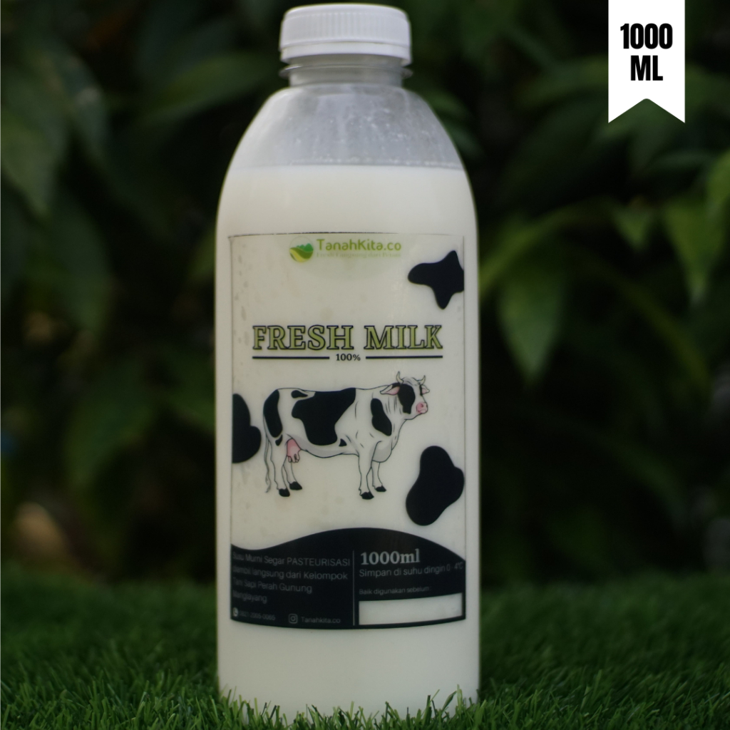 

Susu Murni Pasteurisasi I Fresh Langsung dari Peternakan Sapi Perah Gunung Manglayang I 1000ml