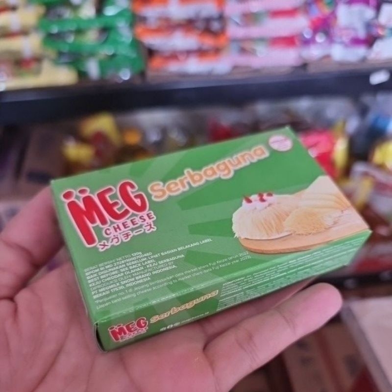 

Keju Meg Cheese Serbaguna 120gr 1 Pcs