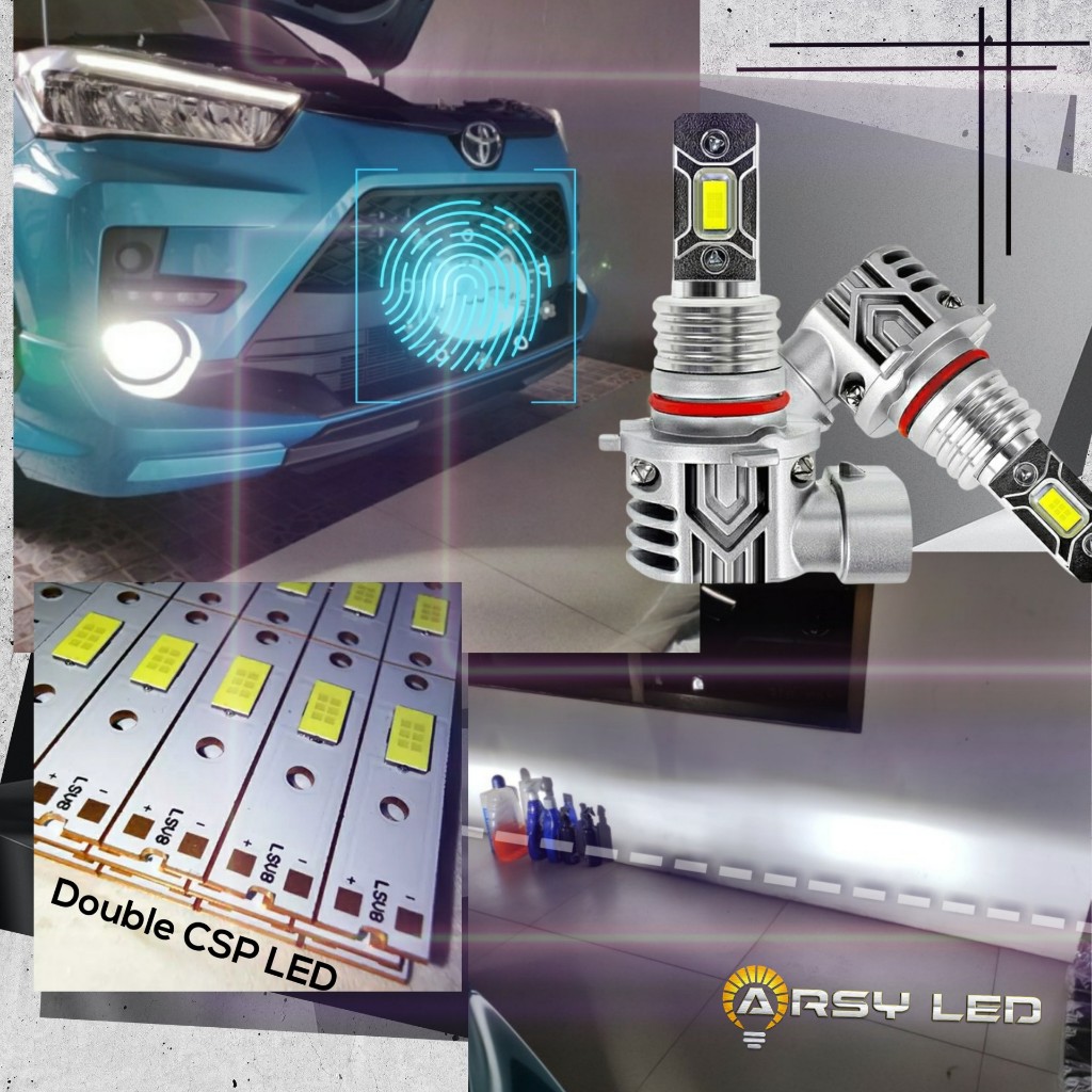 Lampu Foglamp Kabut Double CSP MOBIL Calya Sigra Avanza Xenia Agya H8 H11 H16