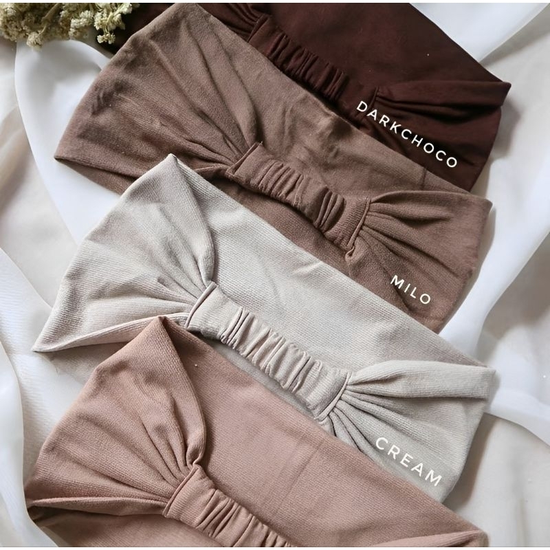 Ciput Bandana Kaos Rayon / Bandana Pita Karet Belakang / Bandana Kaos Premium / Ciput Kaos