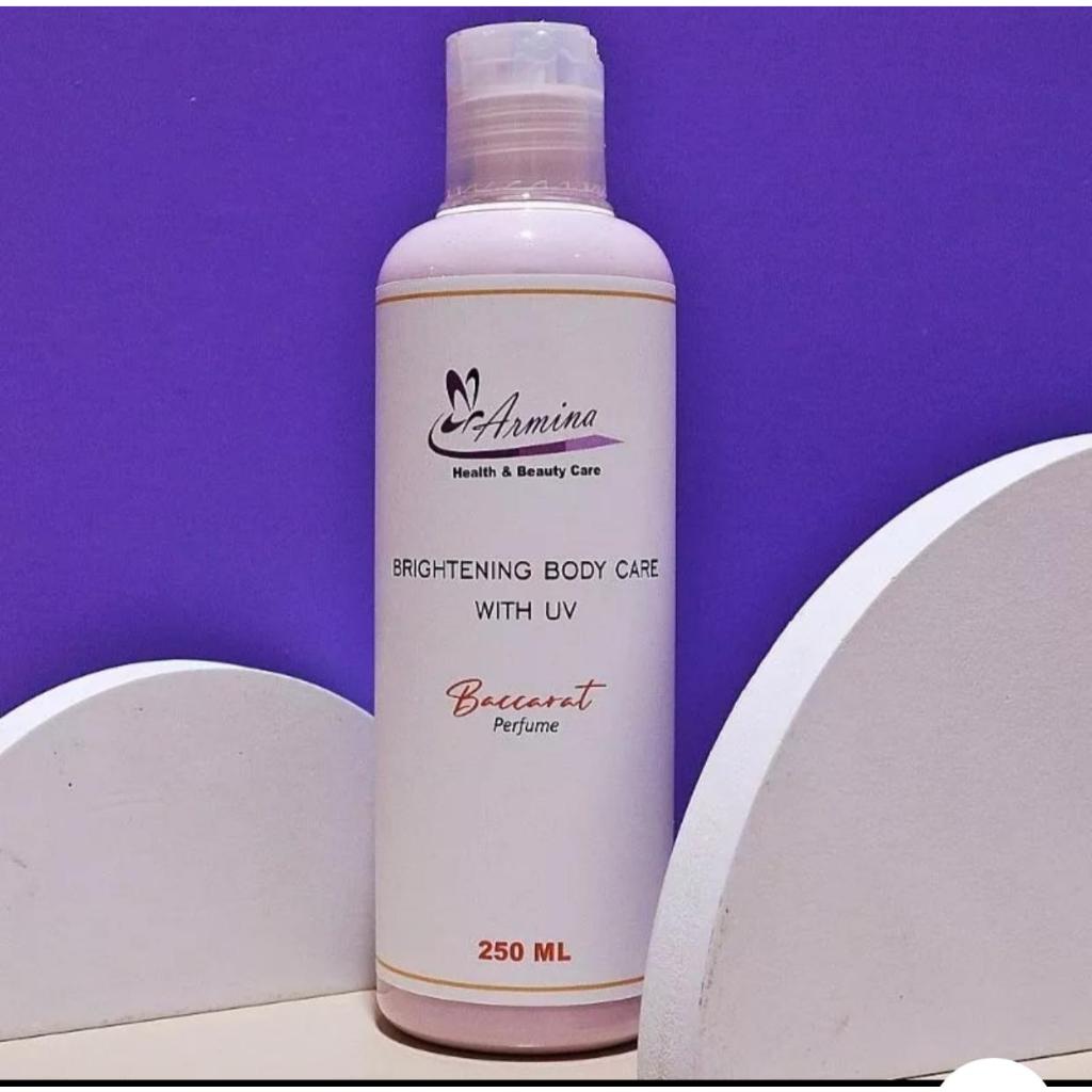 ARMINA - INSTAN BRIGHTENING BODY LOTION BACARAT -HANDBODY PEMUTIH SPF 30 - 250 ML