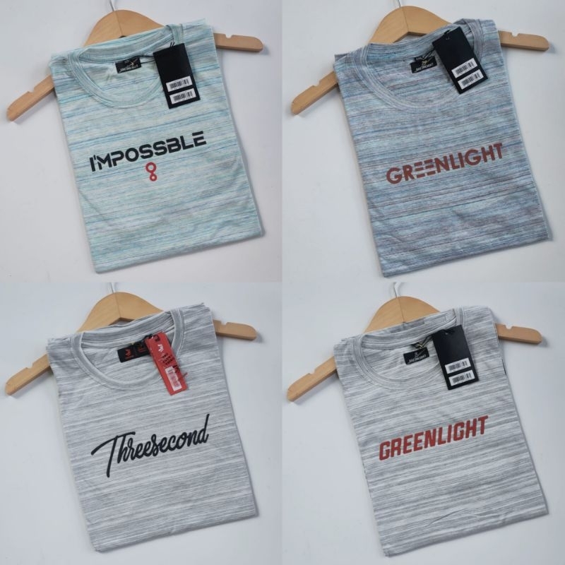 JUMBO XXL - GRATIS ONGKIR KAOS BIGSIZE JUMBO PRIA WANITA BAHAN COTTON SIRO STRIPE SUPER PREMIUM