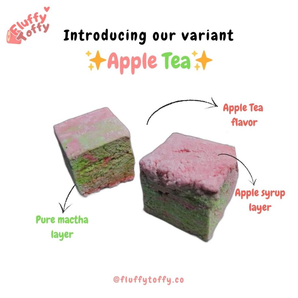 

Apple Tea Marshmallow Homemade HALAL