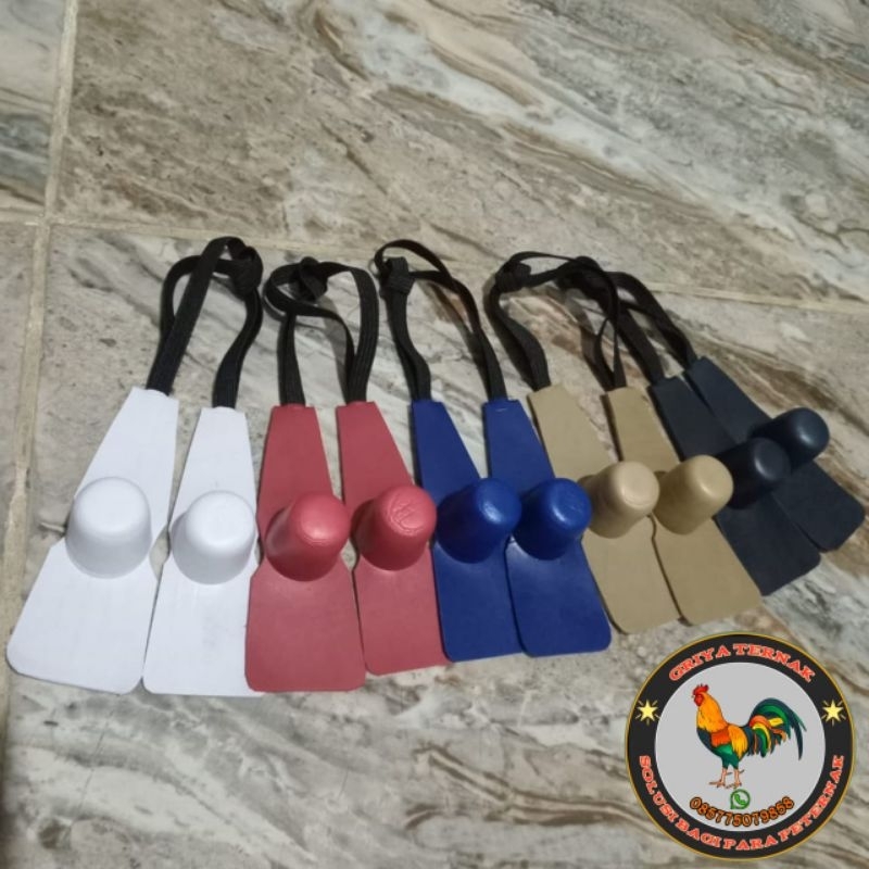 BUNGKUS JALU AYAM IMPORT  1 set Untuk pengaman taji / jalu