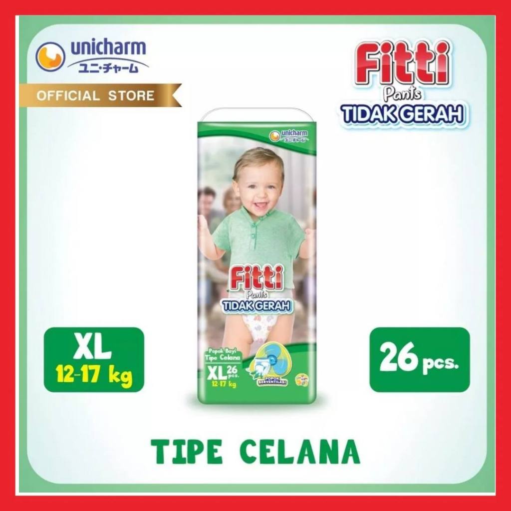 FITTI PANTS - XL 26 - POPOK CELANA PAMPERS