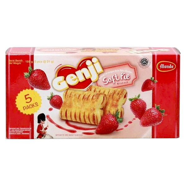 

Monde Genji Soft Pie Strawberry 105 g