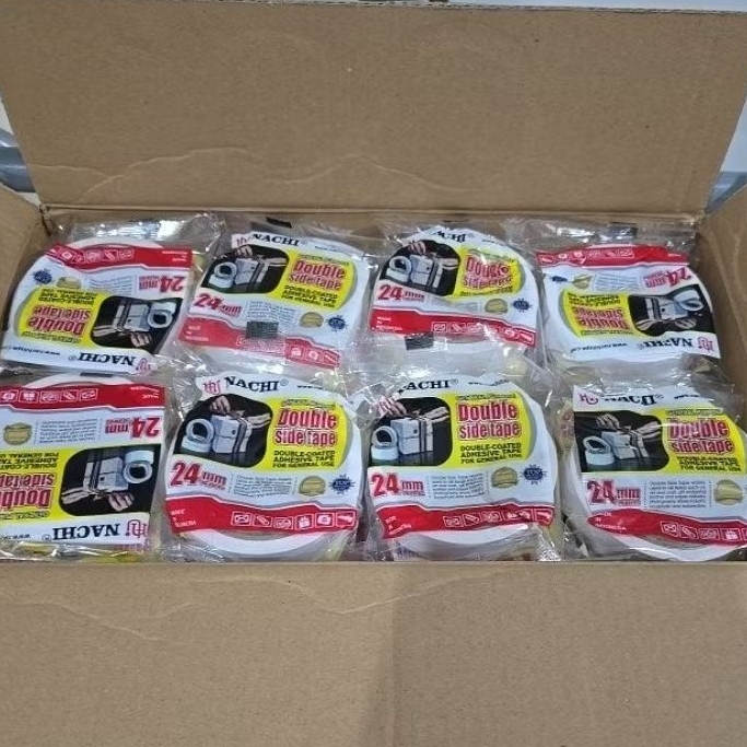 

Double tape nachi 1inch 24mm x 10yards (SATUAN)