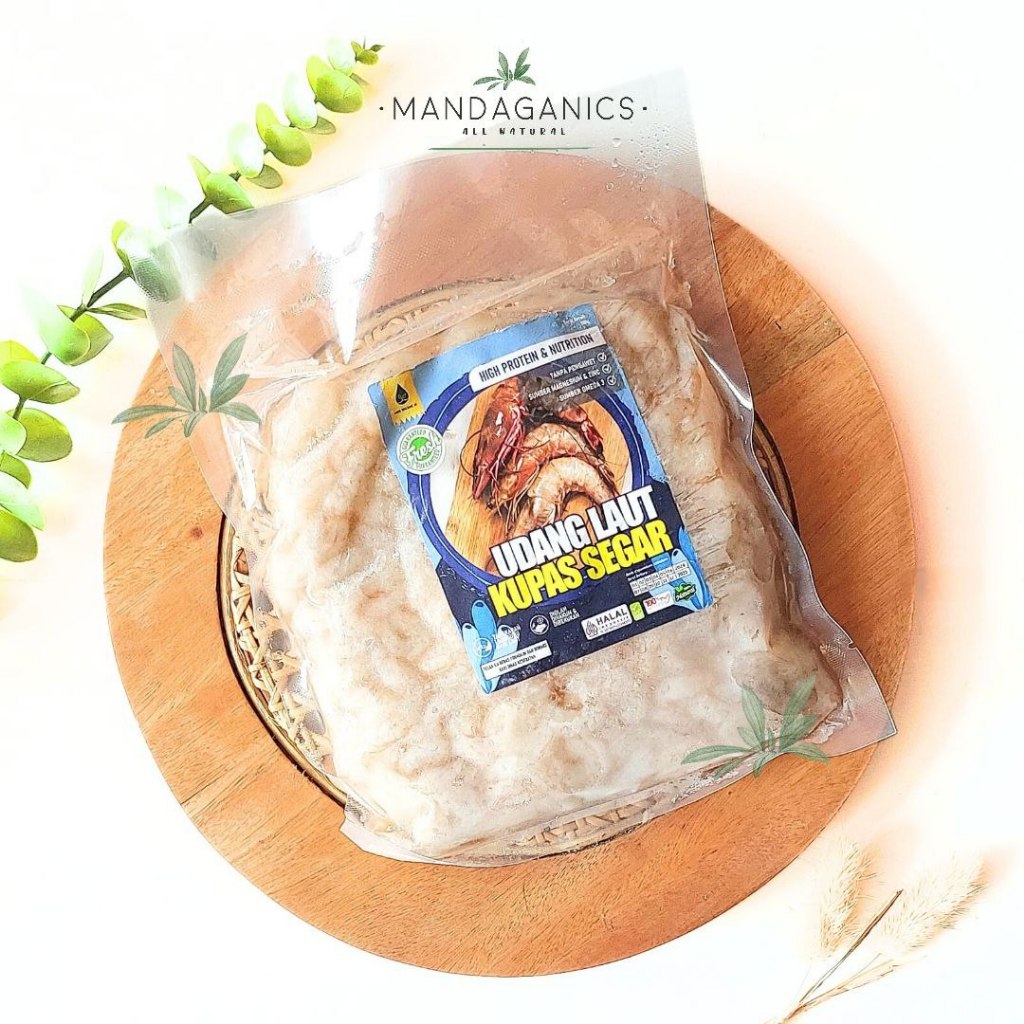 

PURE ORGANIC UDANG LAUT SEGAR 500 GR