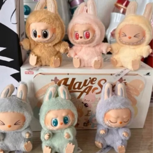 [ 100% ORI | READY STOCK INSTANT ] Labubu V2 Have a Seat Original Popmart 100% | Vinyl Plush Doll Pe