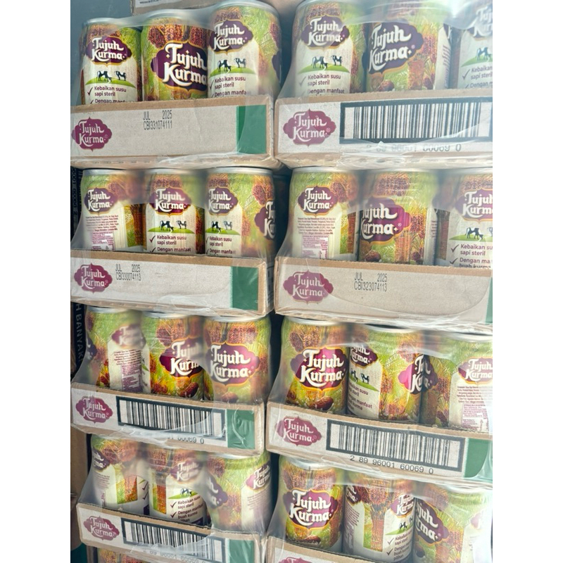 

Tujuh Kurma Susu Steril Karton Isi 12 pcs ED Mei 2026