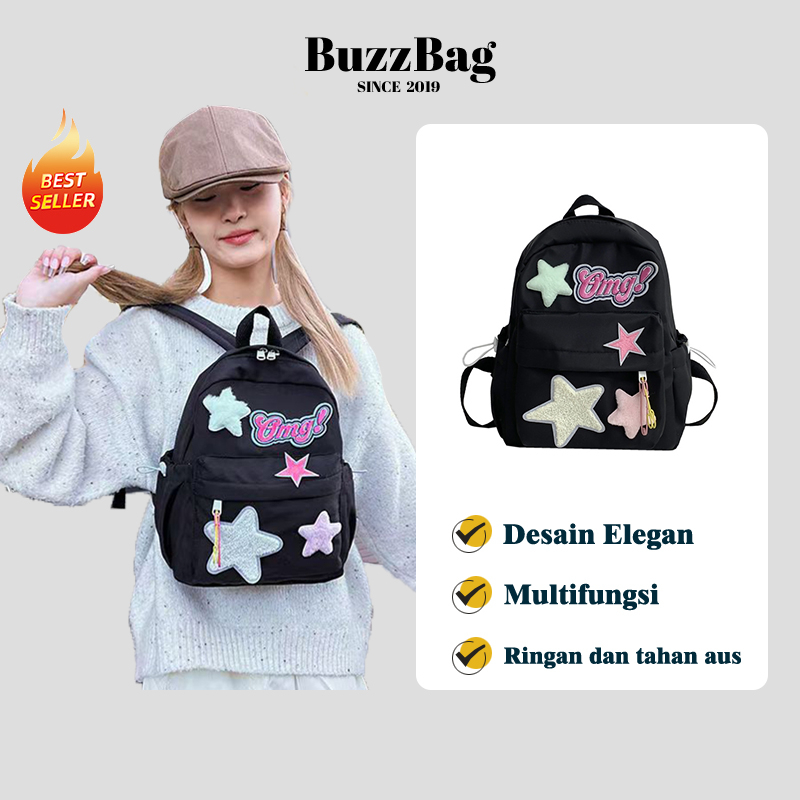 tas sekolah kecil wanita korea tas aesthetic korean style sekolah tas ransel wanita import korea tas