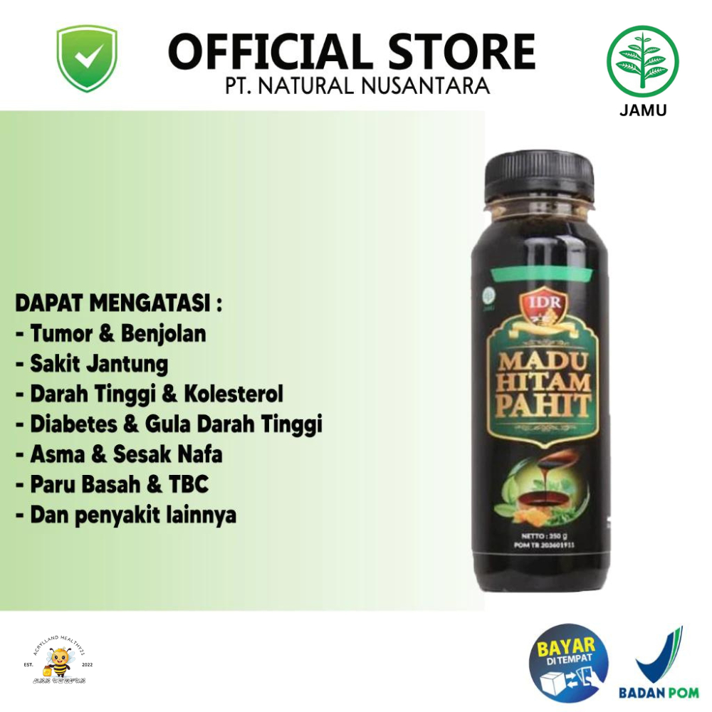 

MADU HITAM PAHIT IDR | Madu Obat | Obat Tumor