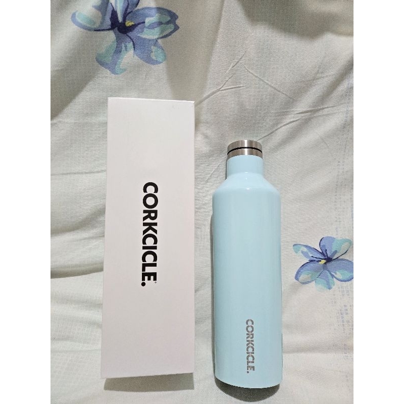 CORKCICLE TUMBLER 16 OZ 475ML POWDER BLUE ORIGINAL ASLI CORKCICLE