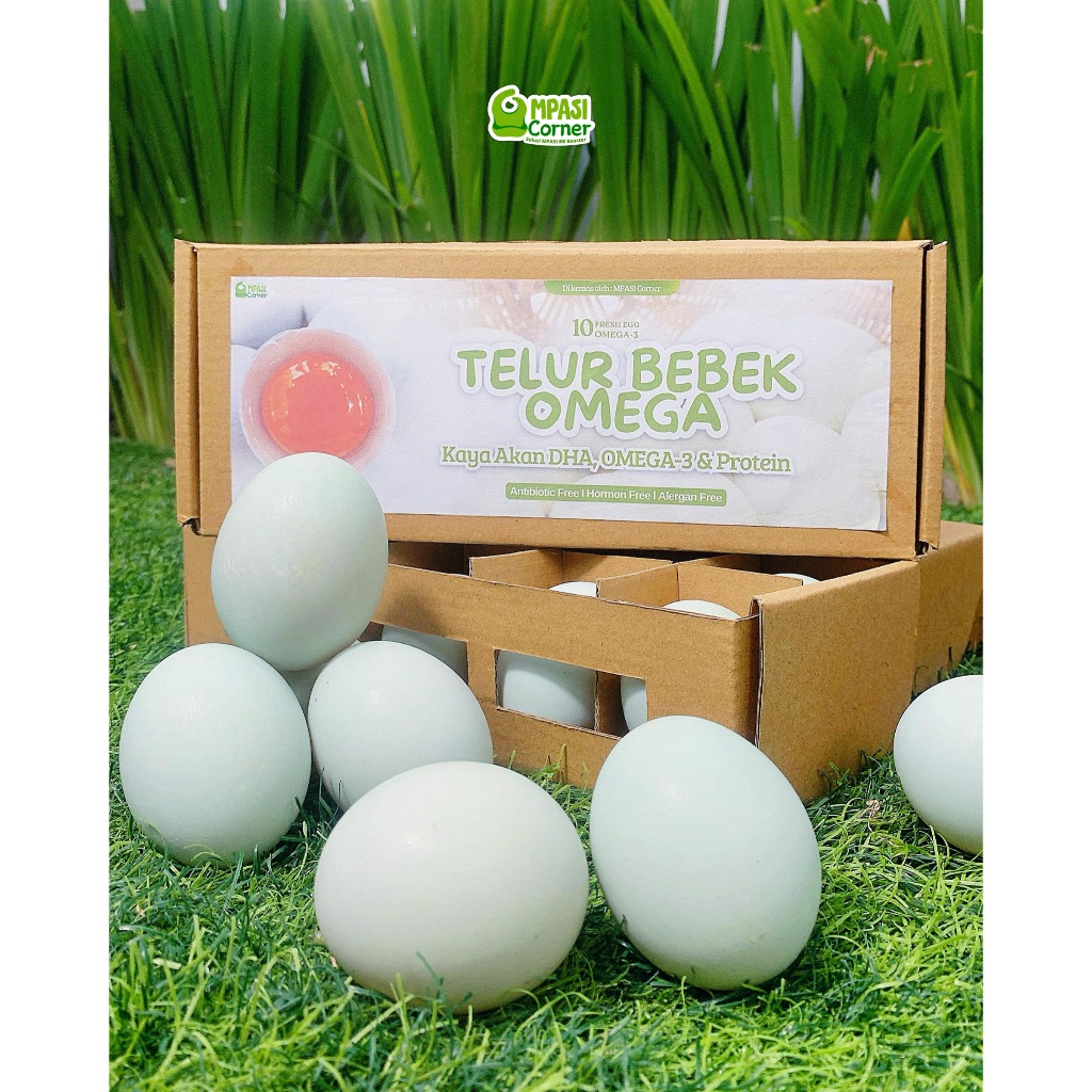 

Telur Bebek Omega 10 butir - MPASI Corner