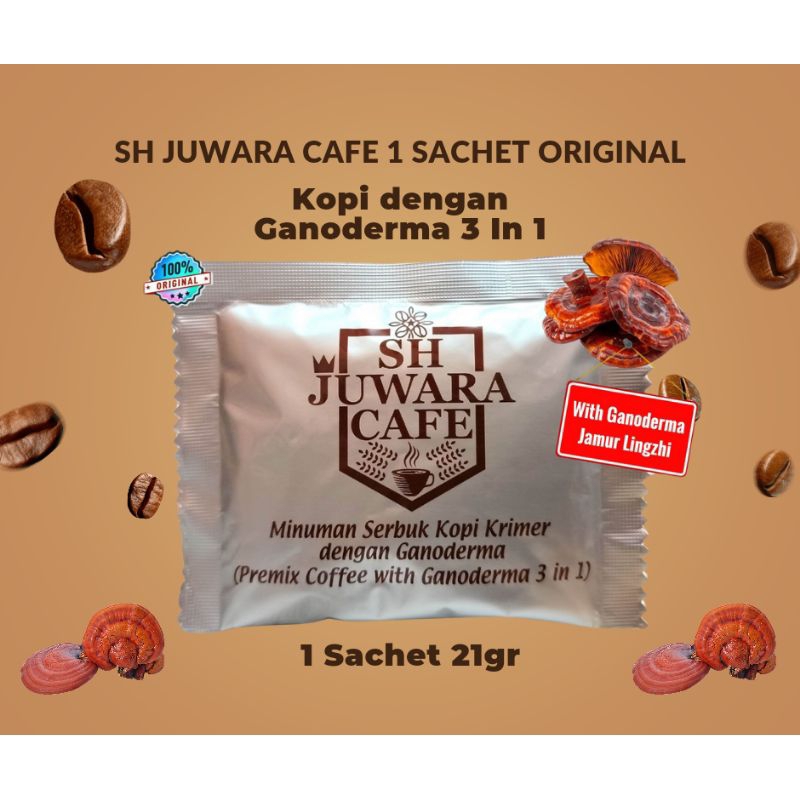 

SH Juwara Cafe 3 In 1 Kemasan Sachet (Tanpa Gula)