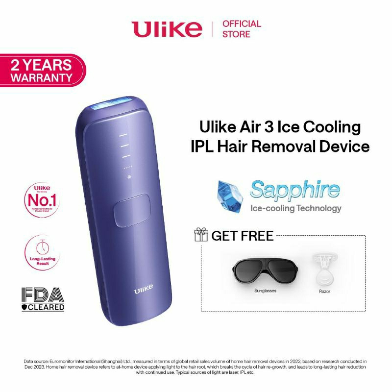 Ulike IPL hair removal for home use