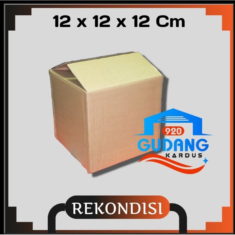 

KARDUS PACKING/KARTON/BOX UKURAN 12x12x12 Cm