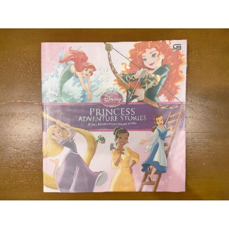 Buku Dongeng Princess Adventure Stories (Kisah-Kisah Petualangan Putri) Disney Princess