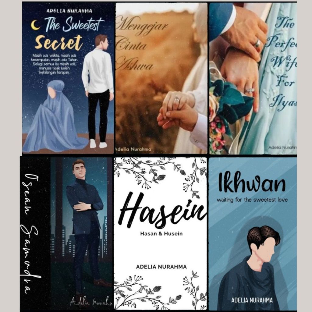 

BUNDEL NOVEL ADELIA NR AZZAM IKHWAN ASHWA ILYAS HASEIN HANUM