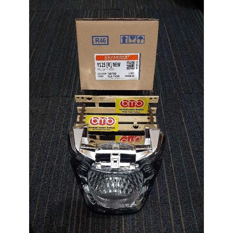 Yamaha 125 ZR RXZ Catalyzer lampu stop lampu belakang tail lamp tinted smoke