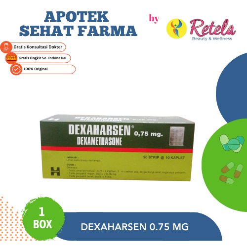 DEXAHARSEN 0.75MG 1 BOX