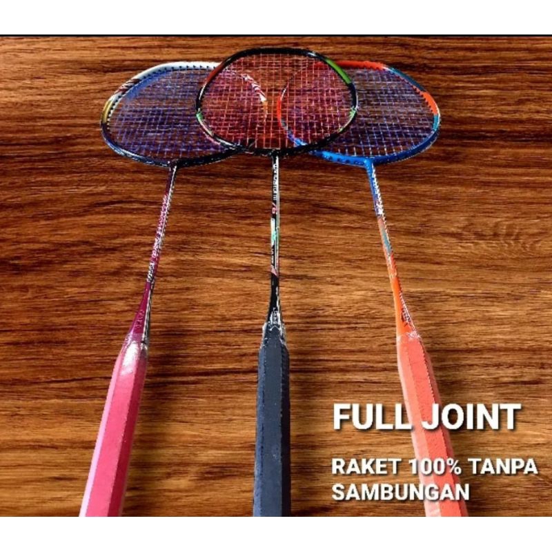 RAKET BADMINTON  ARMORTEC 900 GRATIS GRIF DAN TAS TENSION 26 LBS