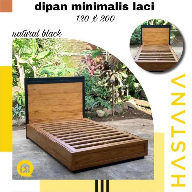 dipan laci dipan minimalis dipan anak dipan 120 x 200