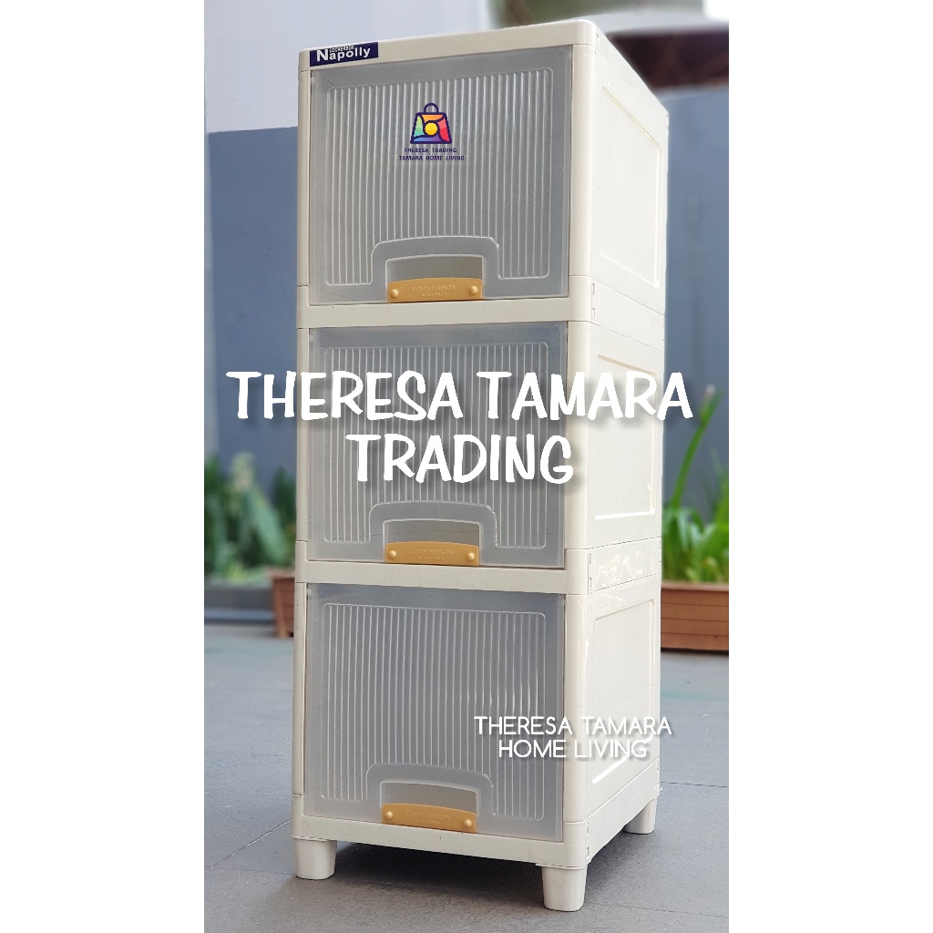 LEMARI PLASTIK NAPOLLY 1305 LOCKER BOX