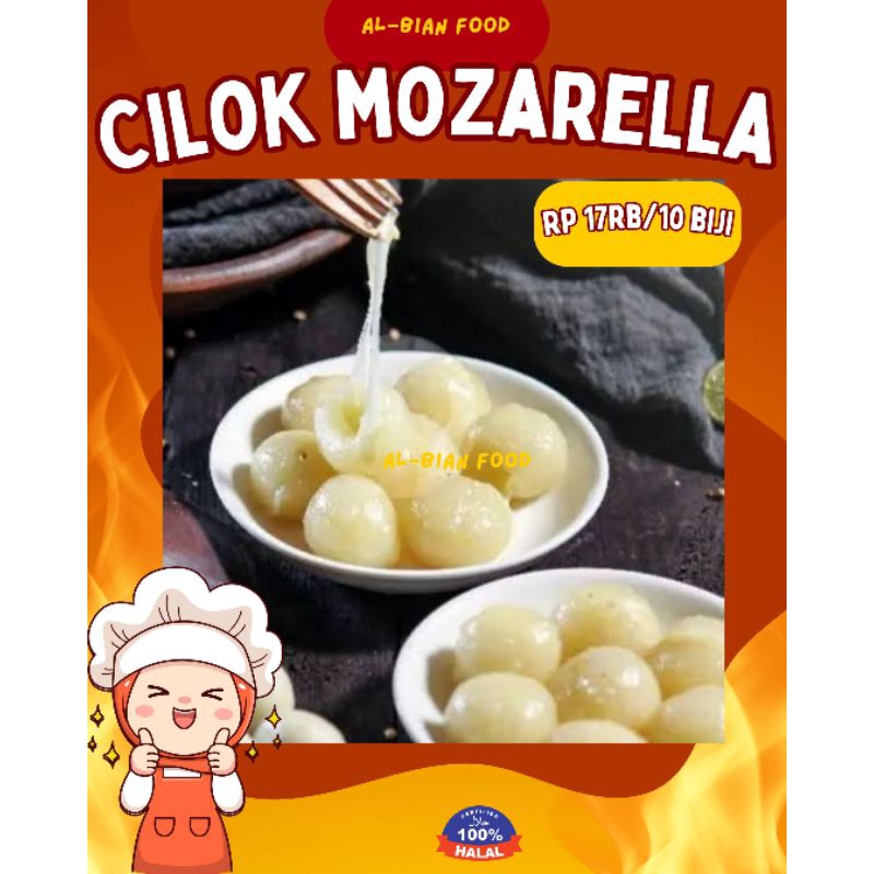 

MOZARELLA CILOK SAJA TANPA BUMBU/CILOK MOZARELLA