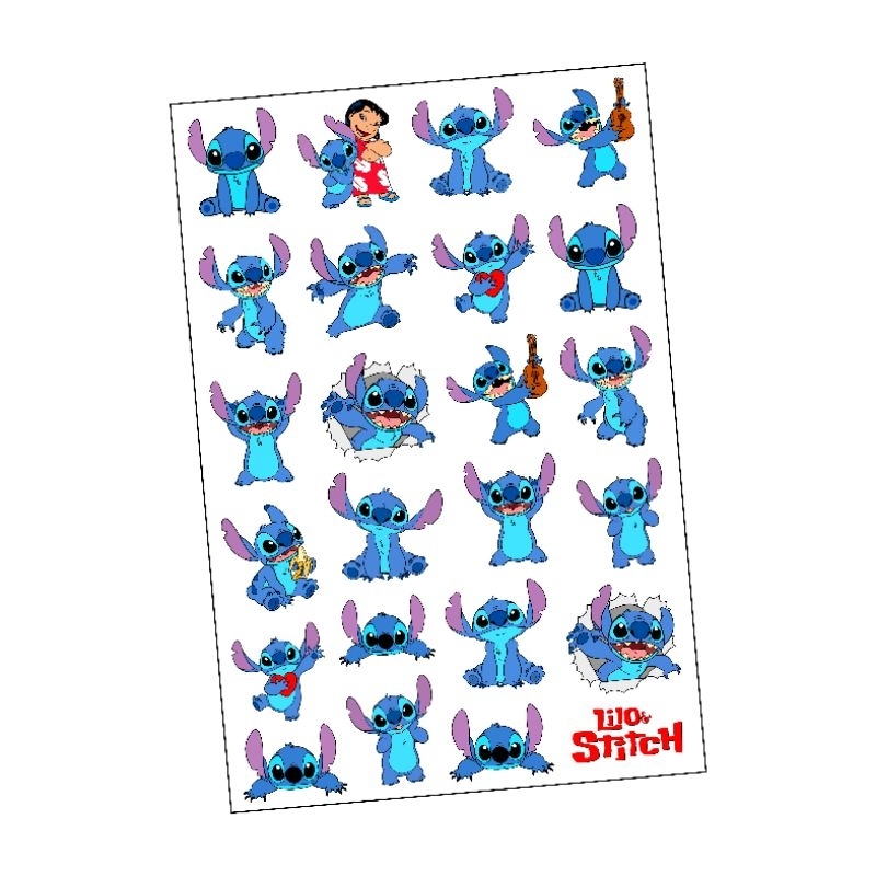 

Stiker Stitch 1 Lembar 16cm×23cm