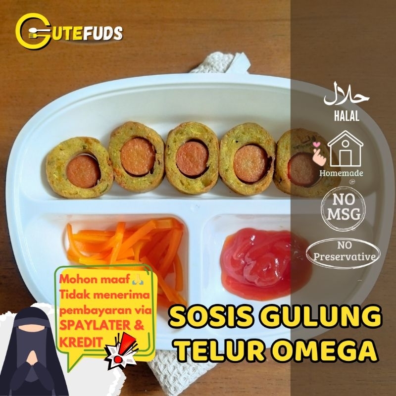 

SOSIS GULUNG TELUR OMEGA MPASI NO MSG