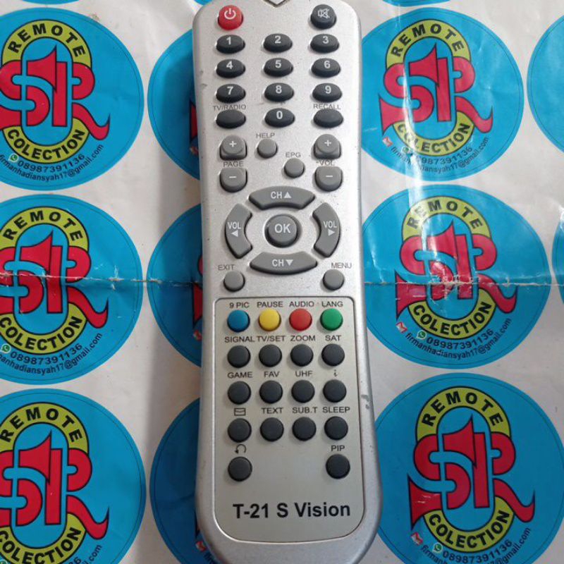 Remote stb receiver T-21 S Vision